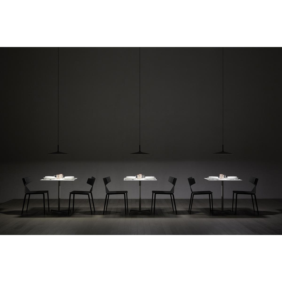 Aplomb Large Pendant - LED Cement / Ø 45 x H 20 cm by Foscarini White – image 6