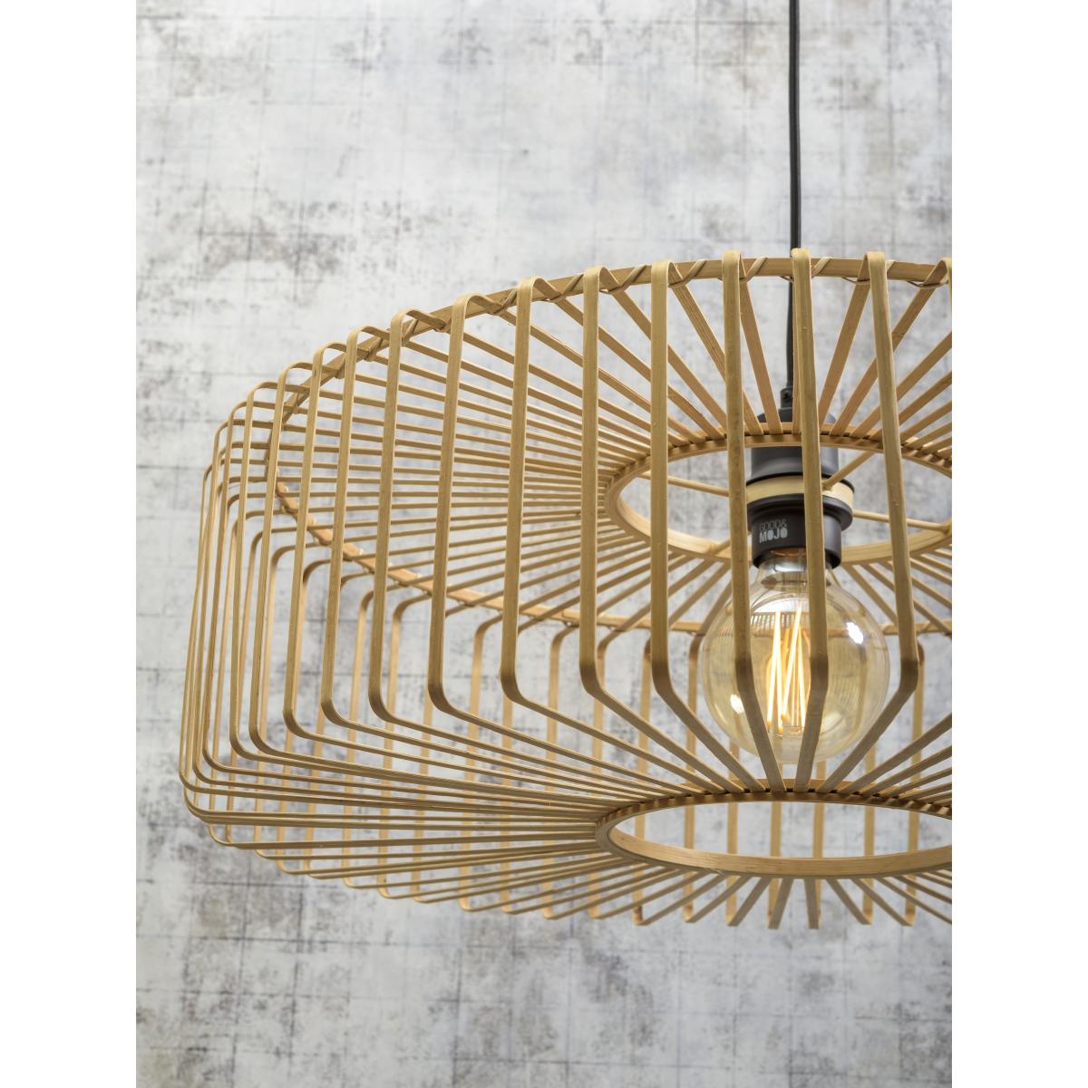 Bromo Large Pendant - / Bamboo - Ø 60 cm by GOOD&MOJO Natural wood – image 5