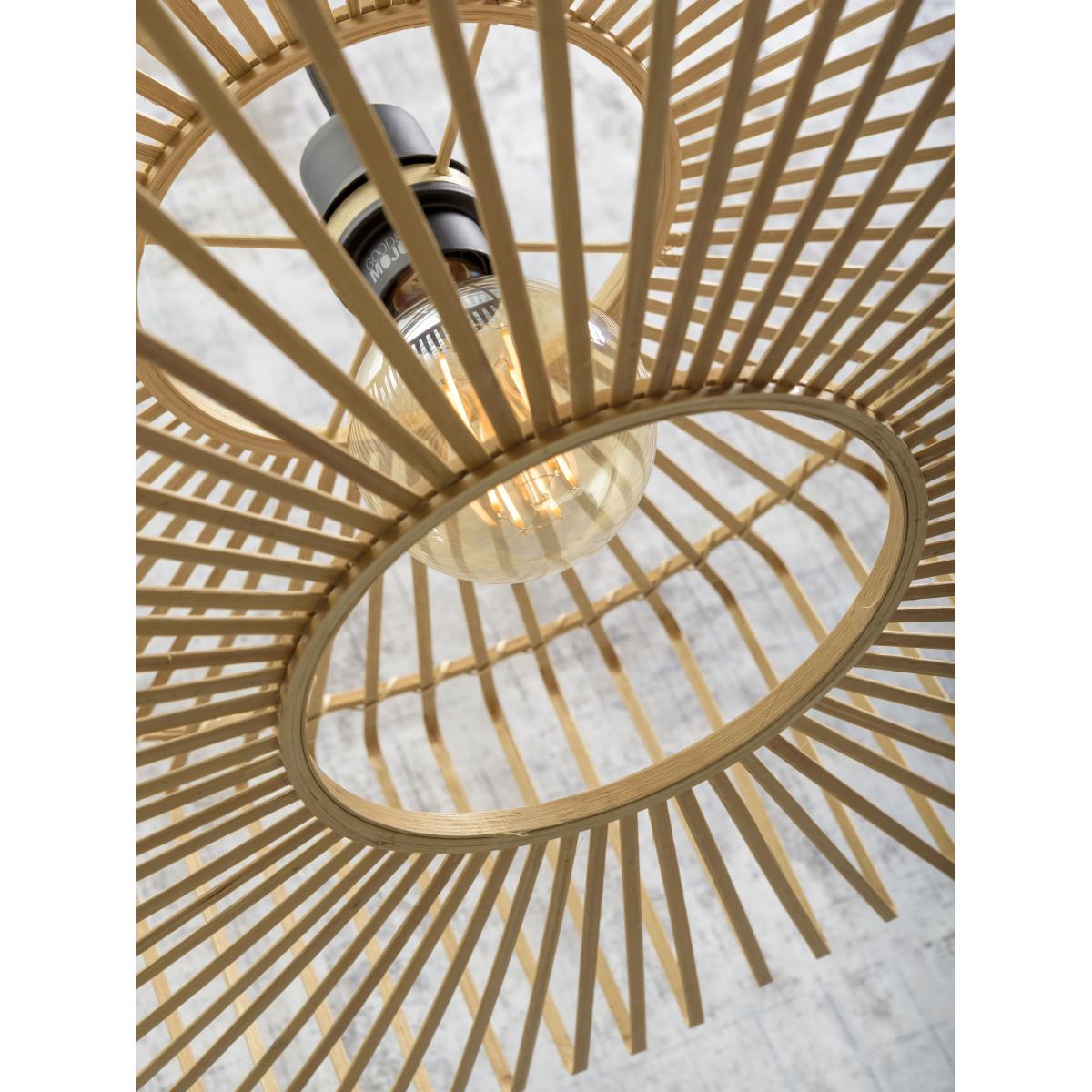 Bromo Large Pendant - / Bamboo - Ø 60 cm by GOOD&MOJO Natural wood – image 6