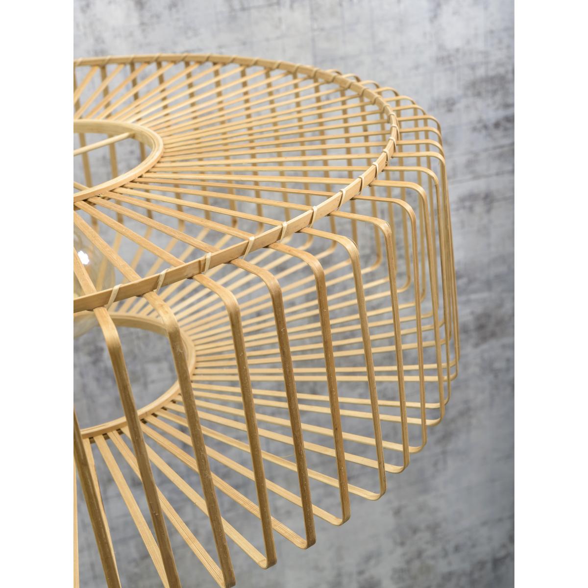 Bromo Large Pendant - / Bamboo - Ø 60 cm by GOOD&MOJO Natural wood – image 7