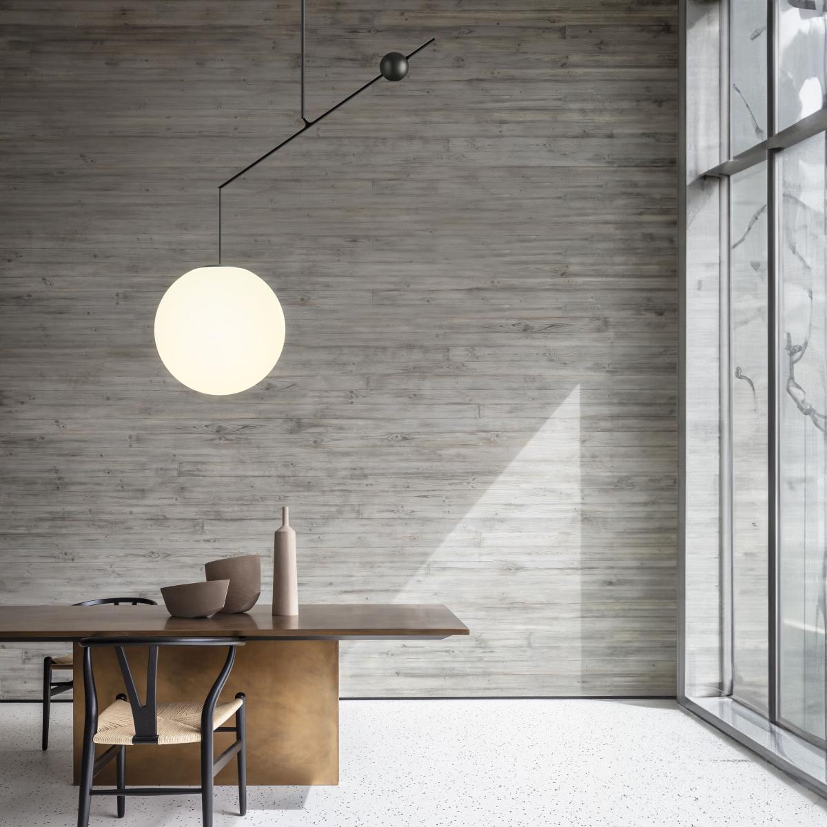 Malamata Pendant metal black / Ø 48 x L 119 cm - Luceplan – image 4