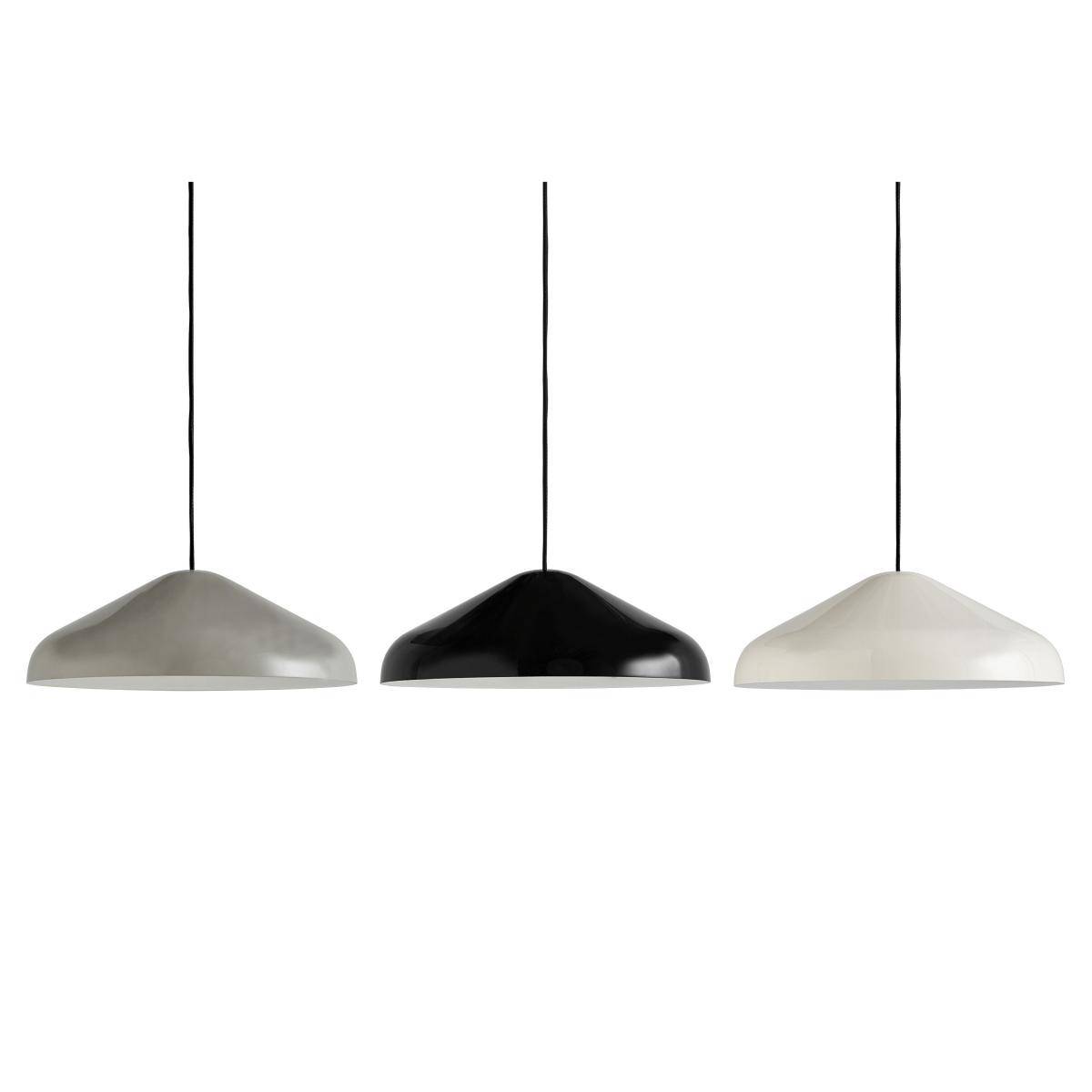 Pao Large Pendant - / Ø 47 cm - Steel by Hay Grey – image 2