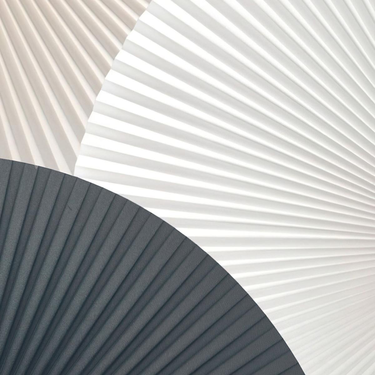 Carmen Small Pendant textile white / LED - Ø 50 cm - Hartô – image 4