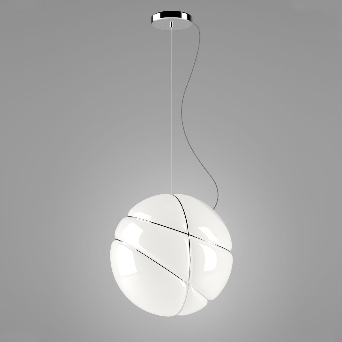 Armilla Pendant - / Ø 36 cm - Glass by Fabbian White – image 2