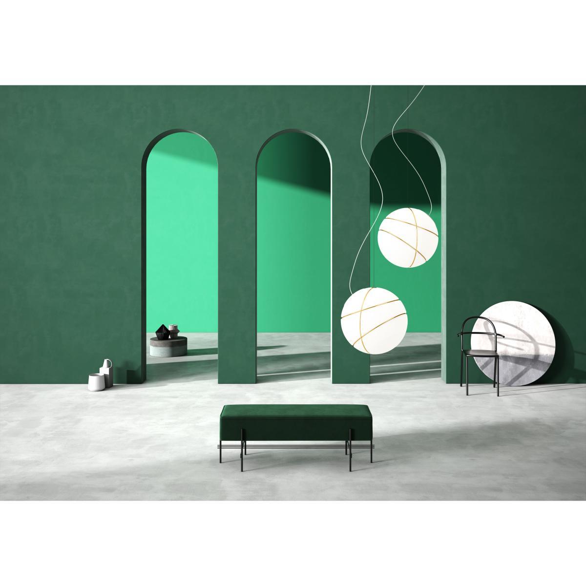 Armilla Pendant - / Ø 36 cm - Glass by Fabbian White – image 6
