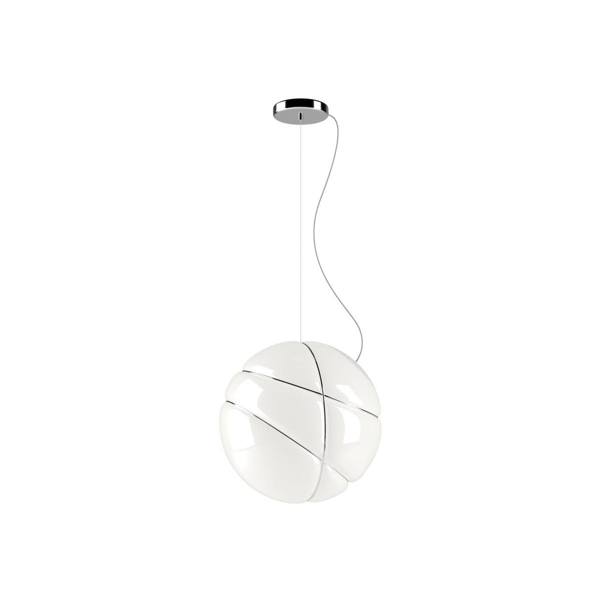 Armilla Pendant - / Ø 36 cm - Glass by Fabbian White – image 1