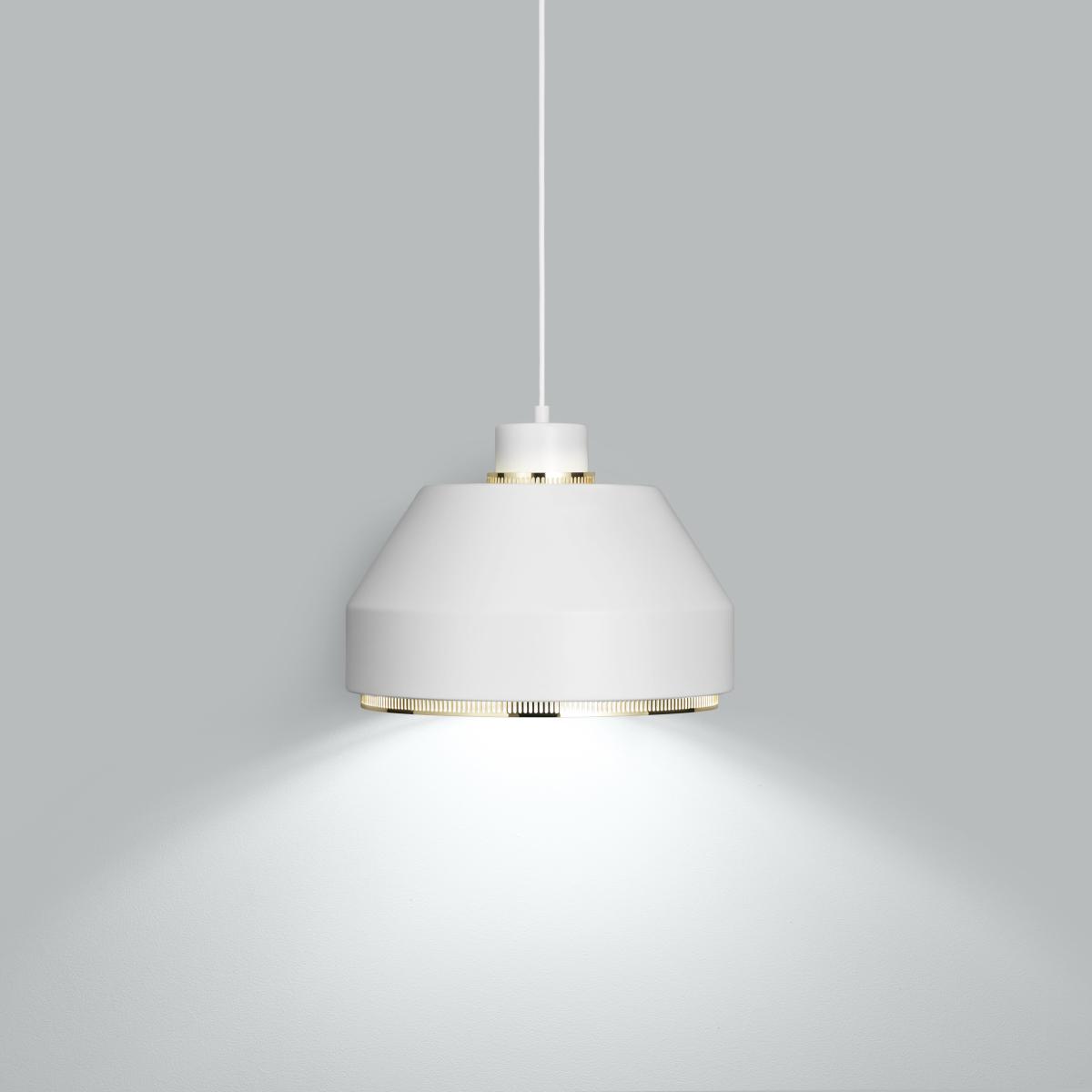 AMA500 Pendant metal white / Aino Aalto, 1941 - ARTEK – image 2