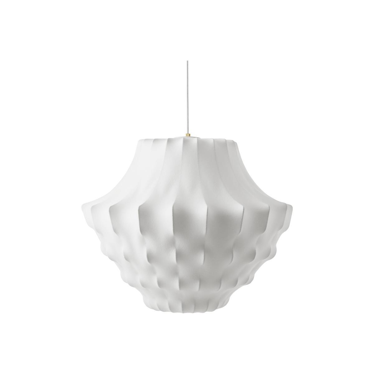 Phantom Large Pendant - / Ø 81 x H 64 cm - Cocoon resin by Normann Copenhagen White – image 1