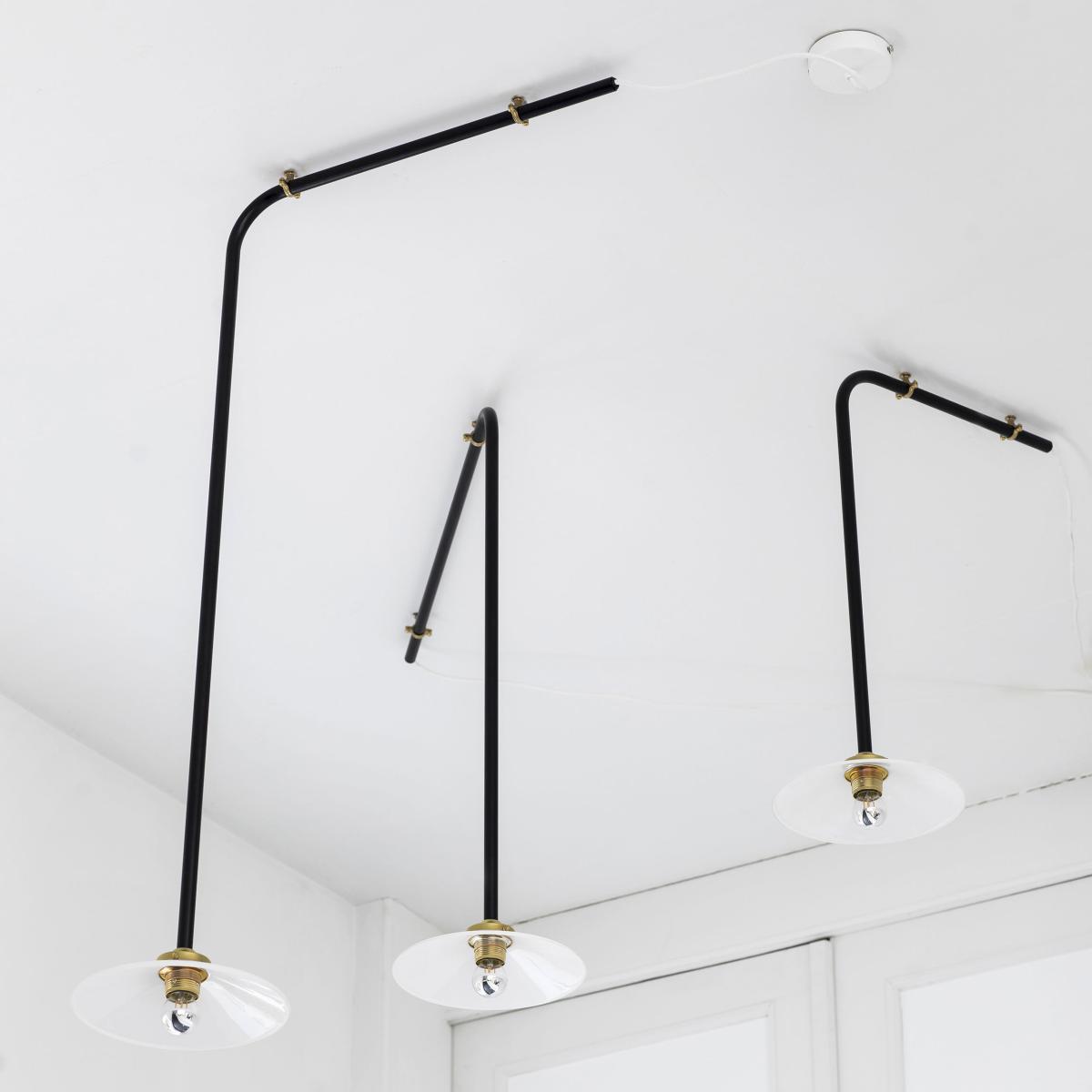 Celing Lamp n°1 Ceiling light metal black / H 80 x W 80 cm - valerie objects – image 1