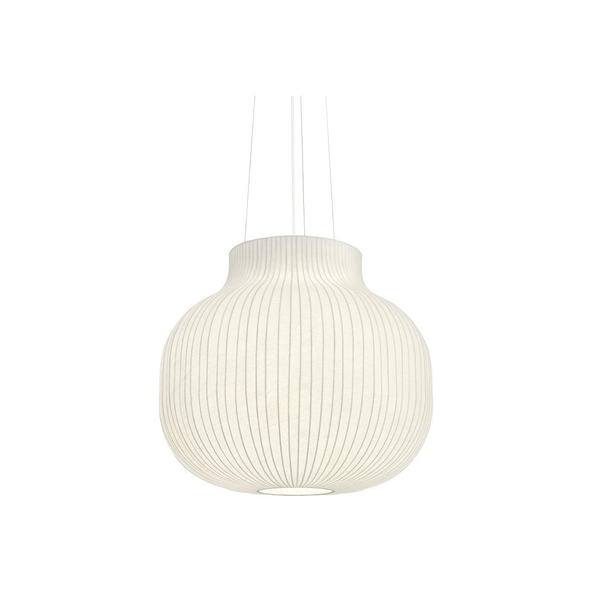 Strand Closed Pendant - / Ø 60 - Cocoon resin by Muuto White – image 1
