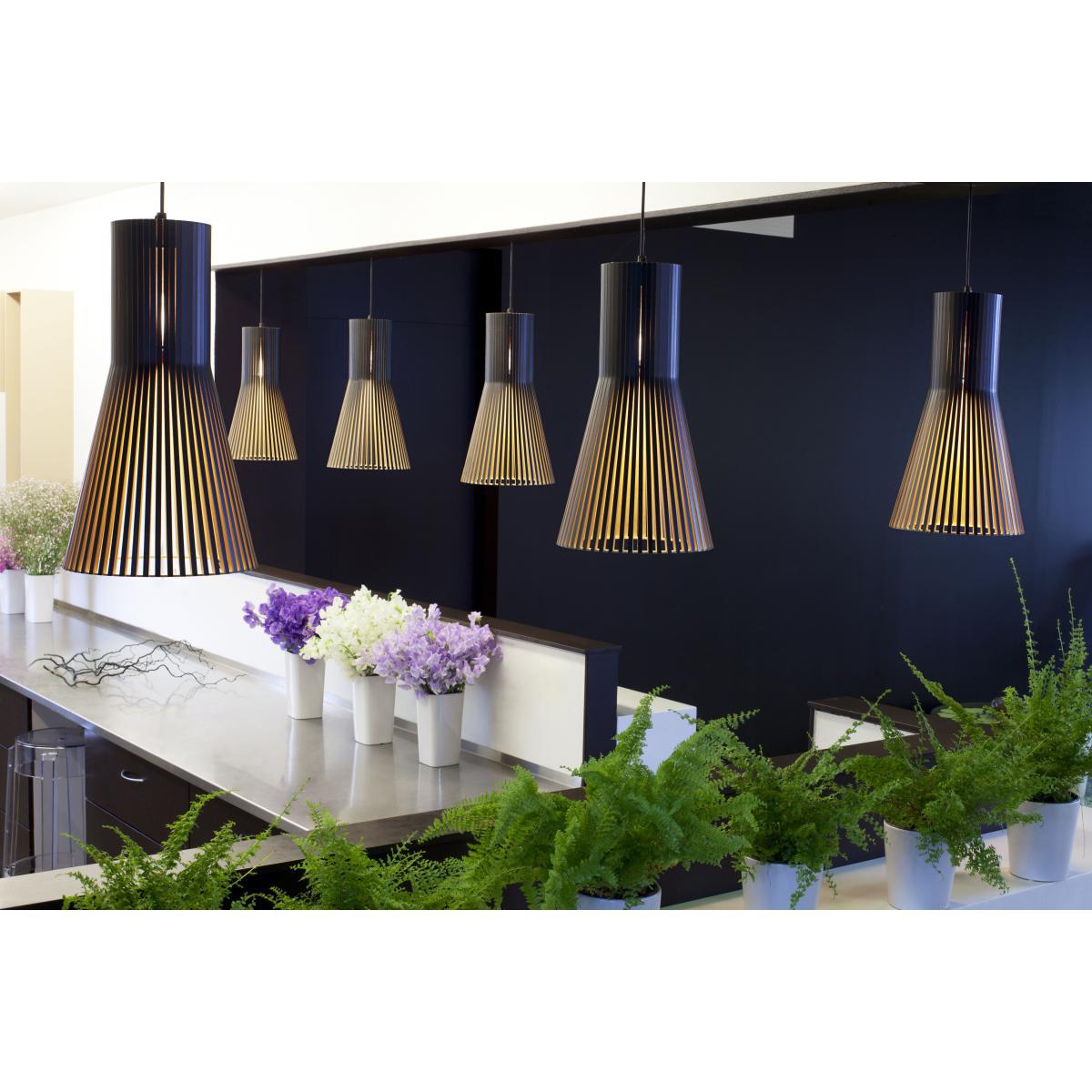 Secto S Pendant - / Ø 25 cm by Secto Design Black – image 3