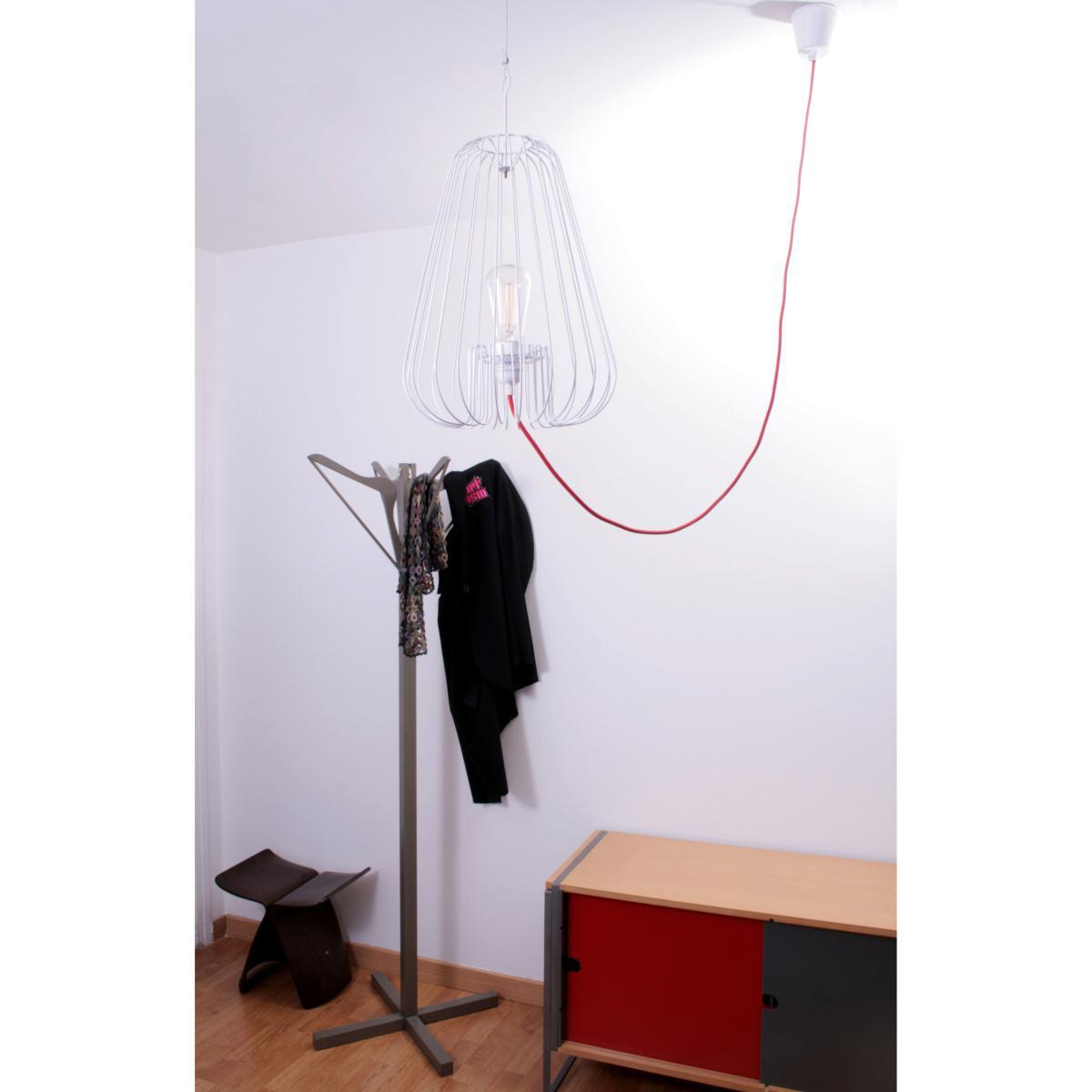 Big Light Cage Pendant - H 80 cm by La Corbeille Black – image 4