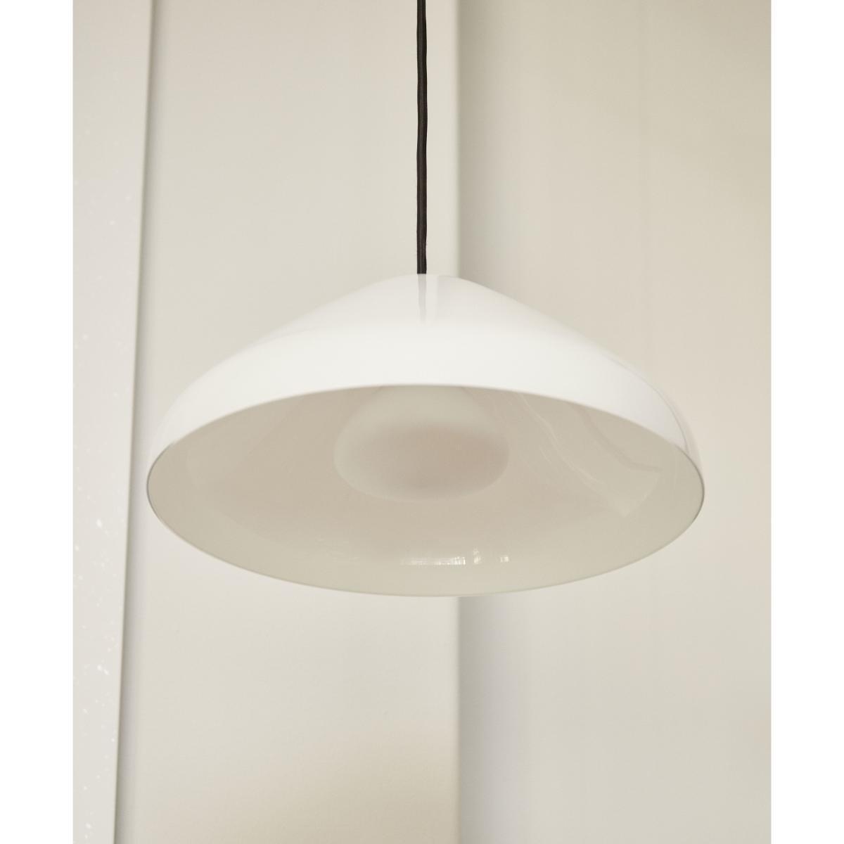 Pao LED Pendant - / Ø 35 cm - Hand-blown glass by Hay White – image 2