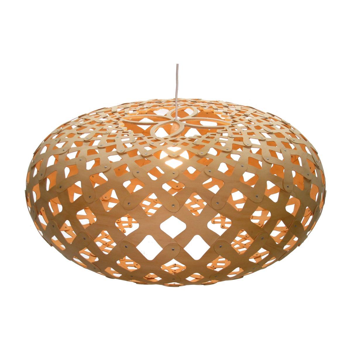 Kina Pendant - Ø 80 cm by David Trubridge Natural wood – image 1