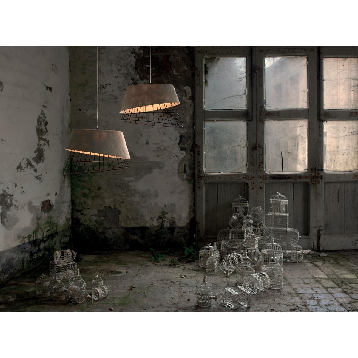 Mono Pendant - L 51 x H 38 cm by Karman White/Brown – image 2