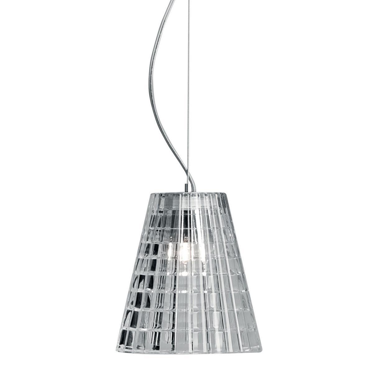 Flow Pendant - Ø 12cm by Fabbian Transparent – image 3