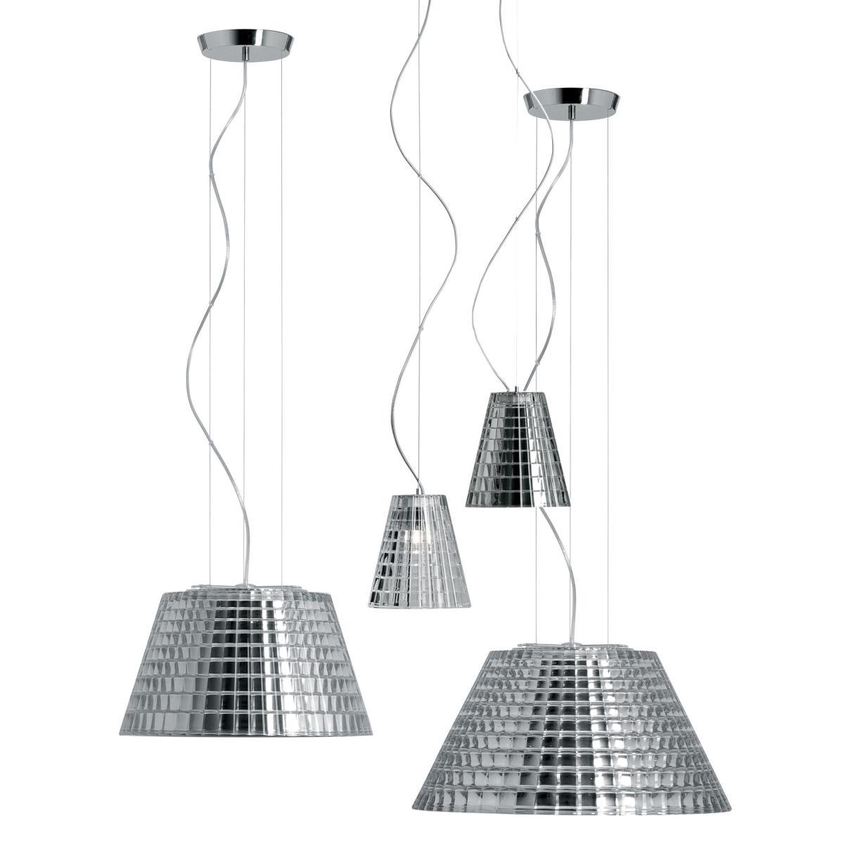 Flow Pendant - Ø 12cm by Fabbian Transparent – image 4