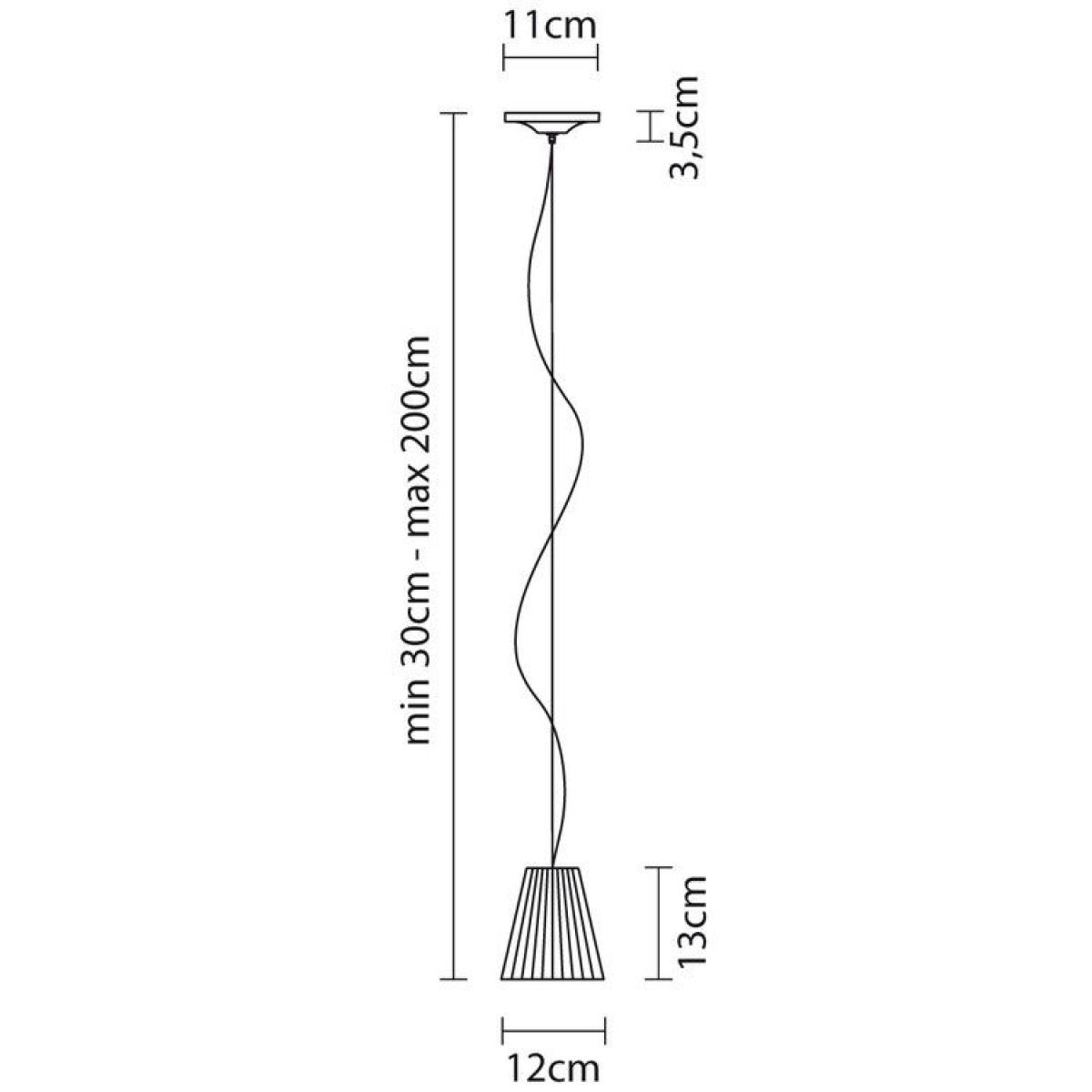 Flow Pendant - Ø 12cm by Fabbian Transparent – image 5