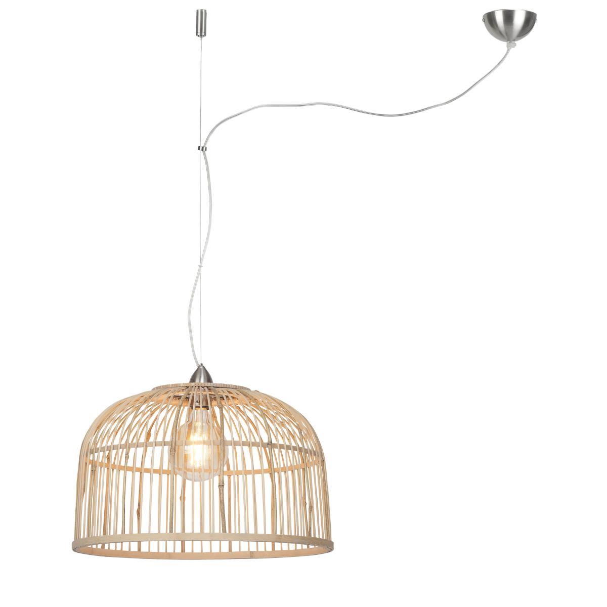 Borneo large Pendant - / Bamboo - Ø 52 cm by GOOD&MOJO Natural wood – image 6