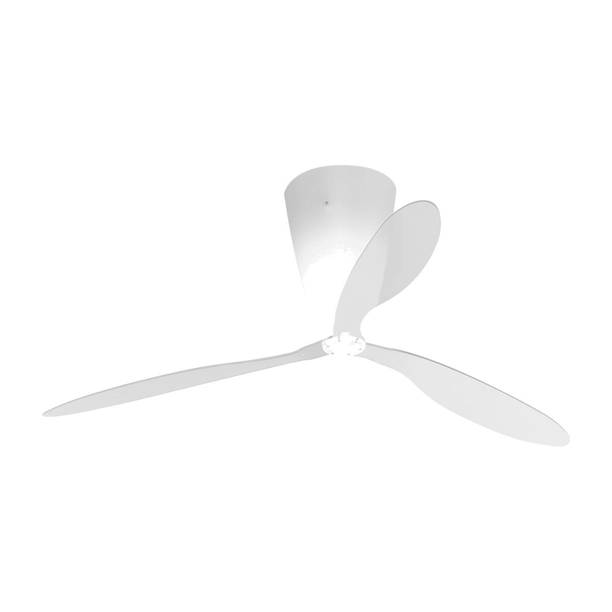 Blow Ceiling light - Ventilator - Without pattern by Luceplan Transparent – image 1