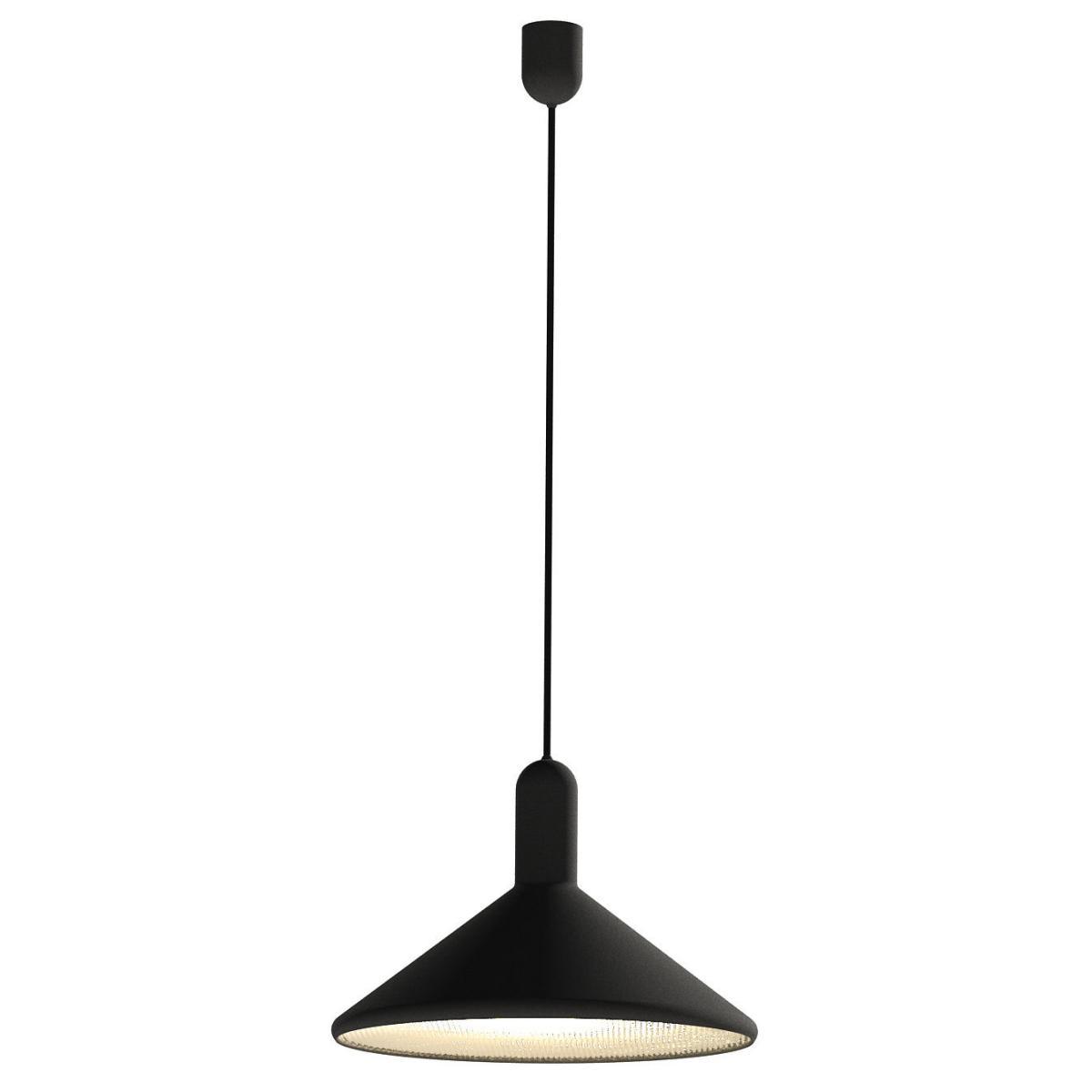 Torch Light Cône Pendant - Cone - Large Ø 30 cm by Established & Sons Black – image 3