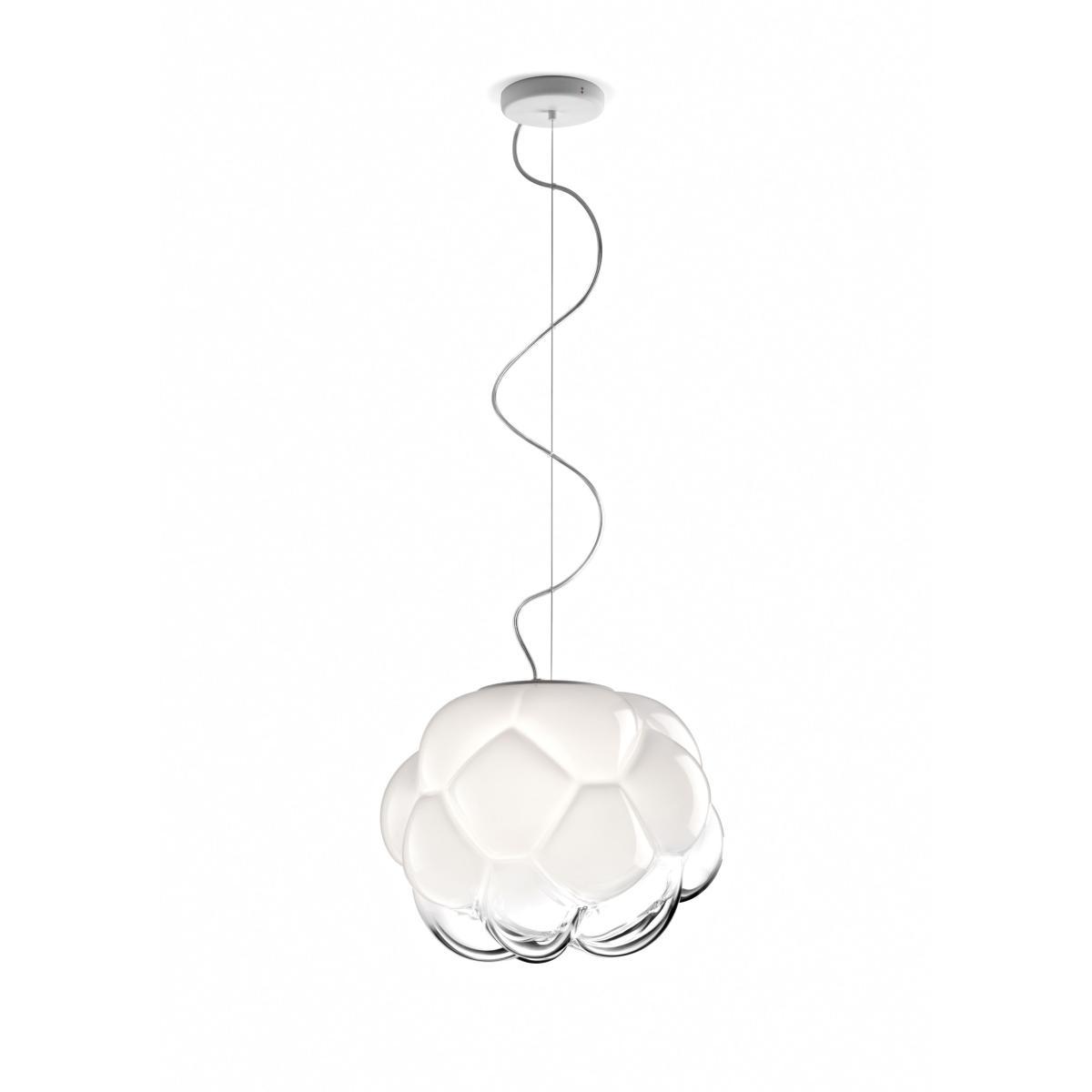 Cloudy Pendant by Fabbian White/Transparent – image 5