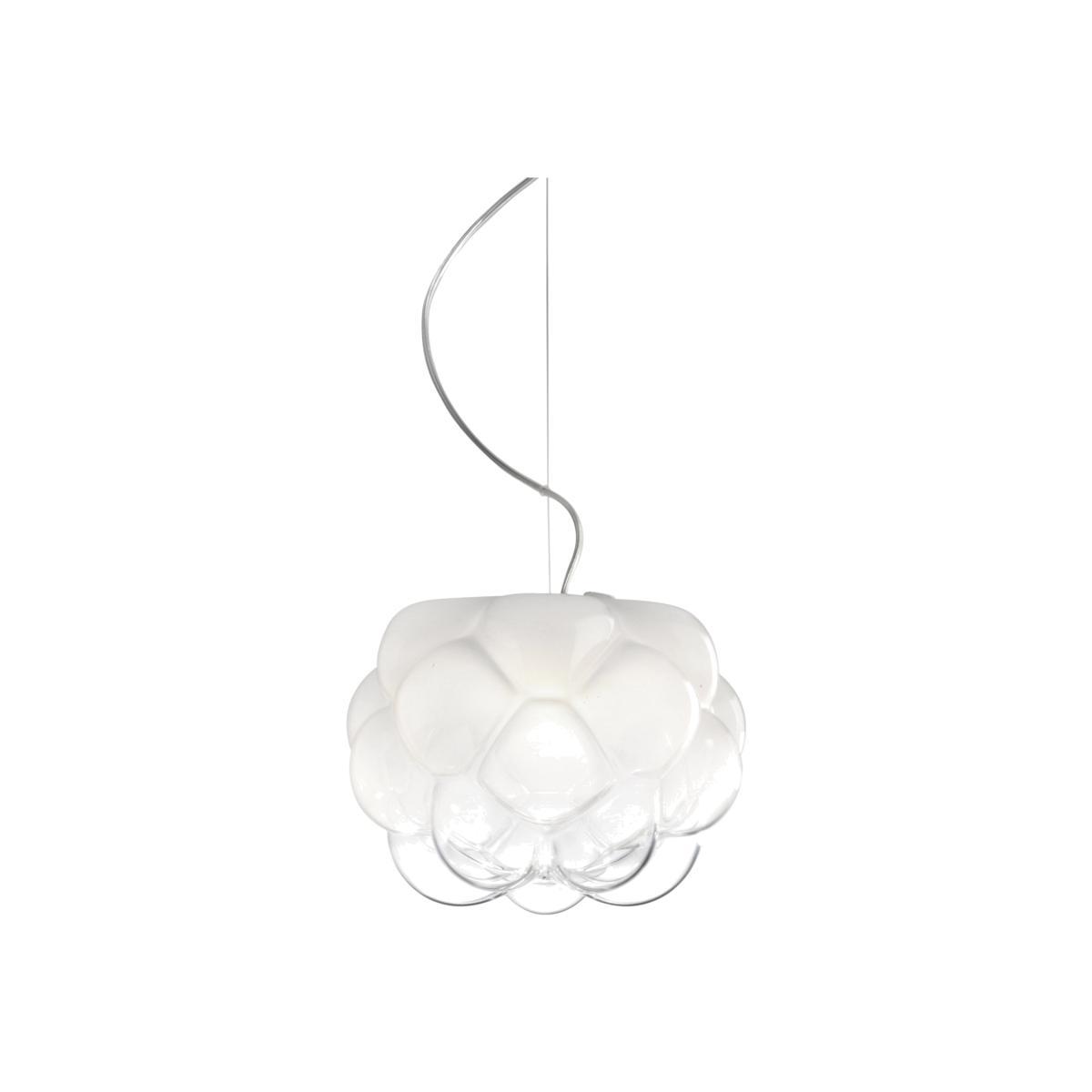 Cloudy Pendant by Fabbian White/Transparent – image 1