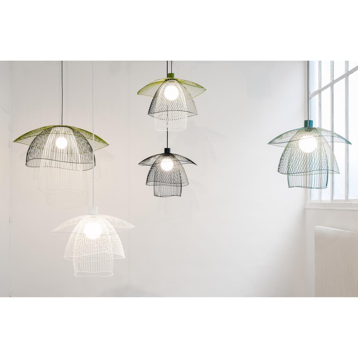 Papillon Large Pendant - Ø 100 cm by Forestier Black – image 2