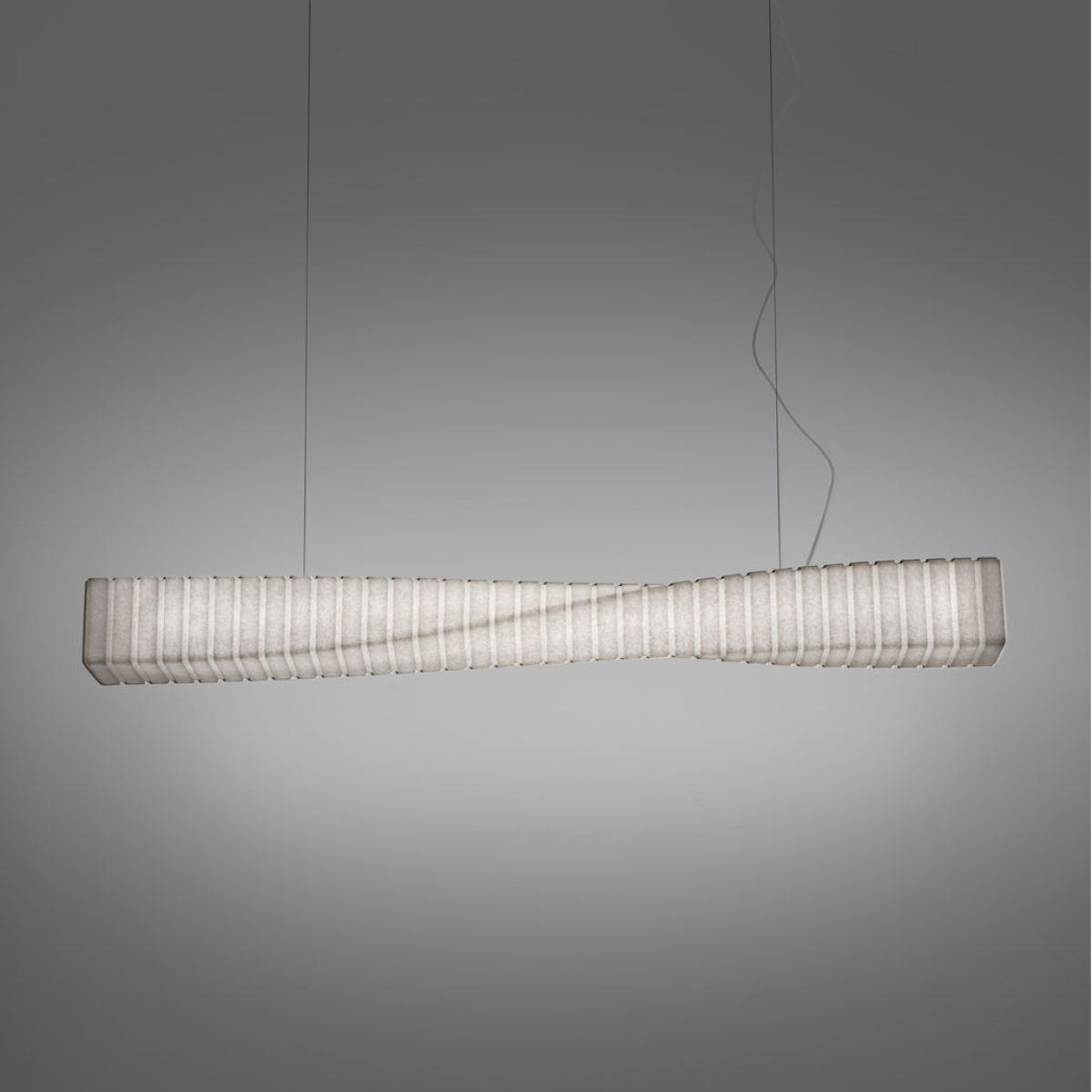 Spin Pendant - / L 125 cm - Polyethylene by Slide White – image 2
