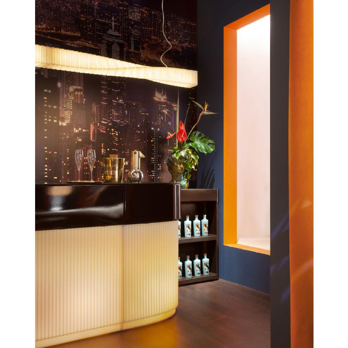 Spin Pendant - / L 125 cm - Polyethylene by Slide White – image 6