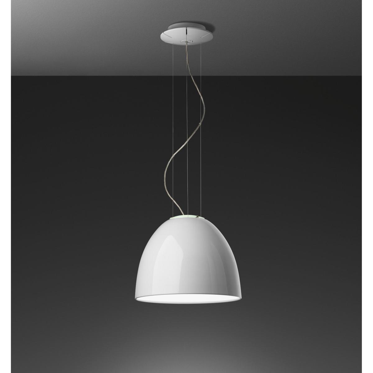 Nur Mini Gloss Pendant - Ø 36 cm - Lacquered version by Artemide White – image 2