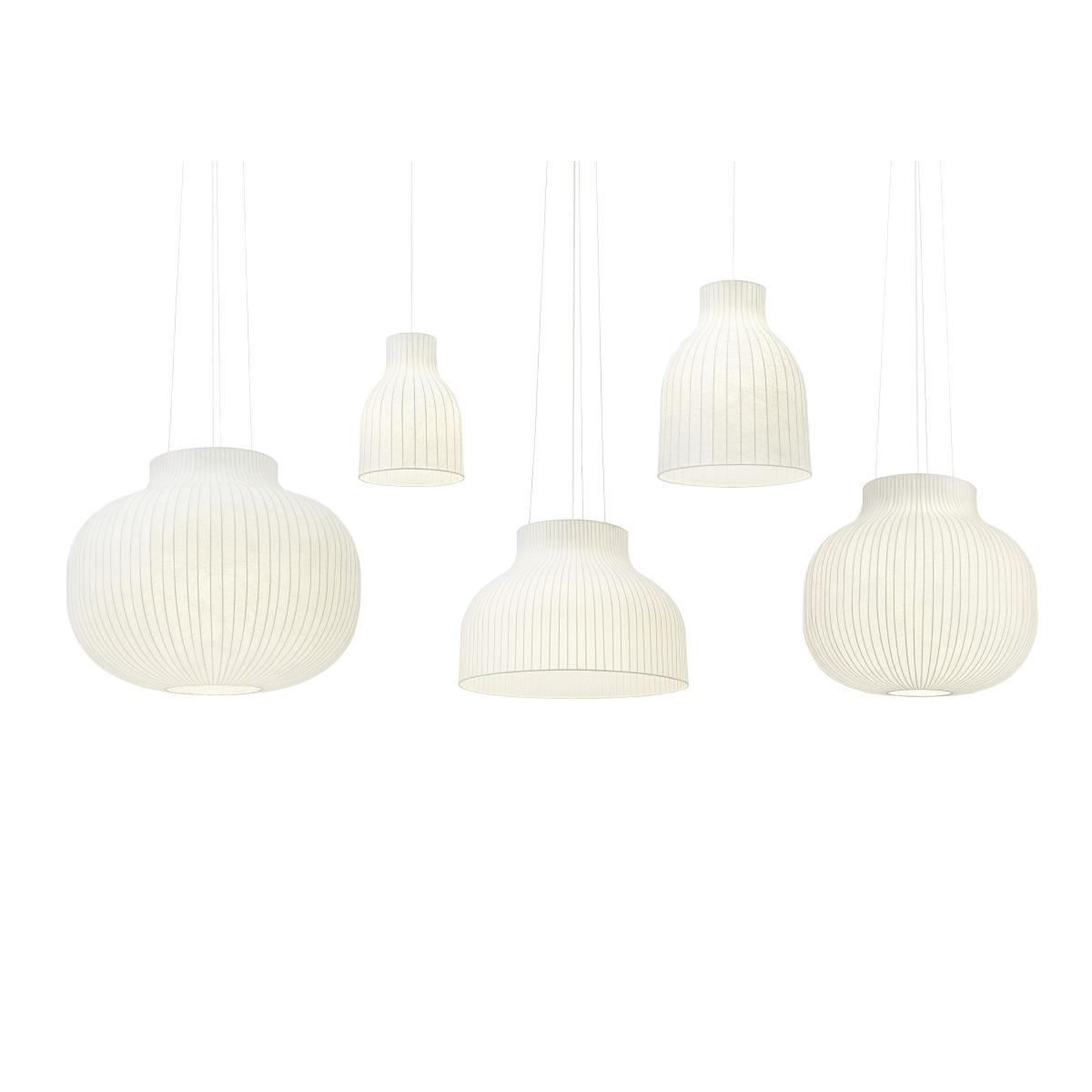 Strand Open Pendant - / Ø 40 cm - Cocoon resin by Muuto White – image 2