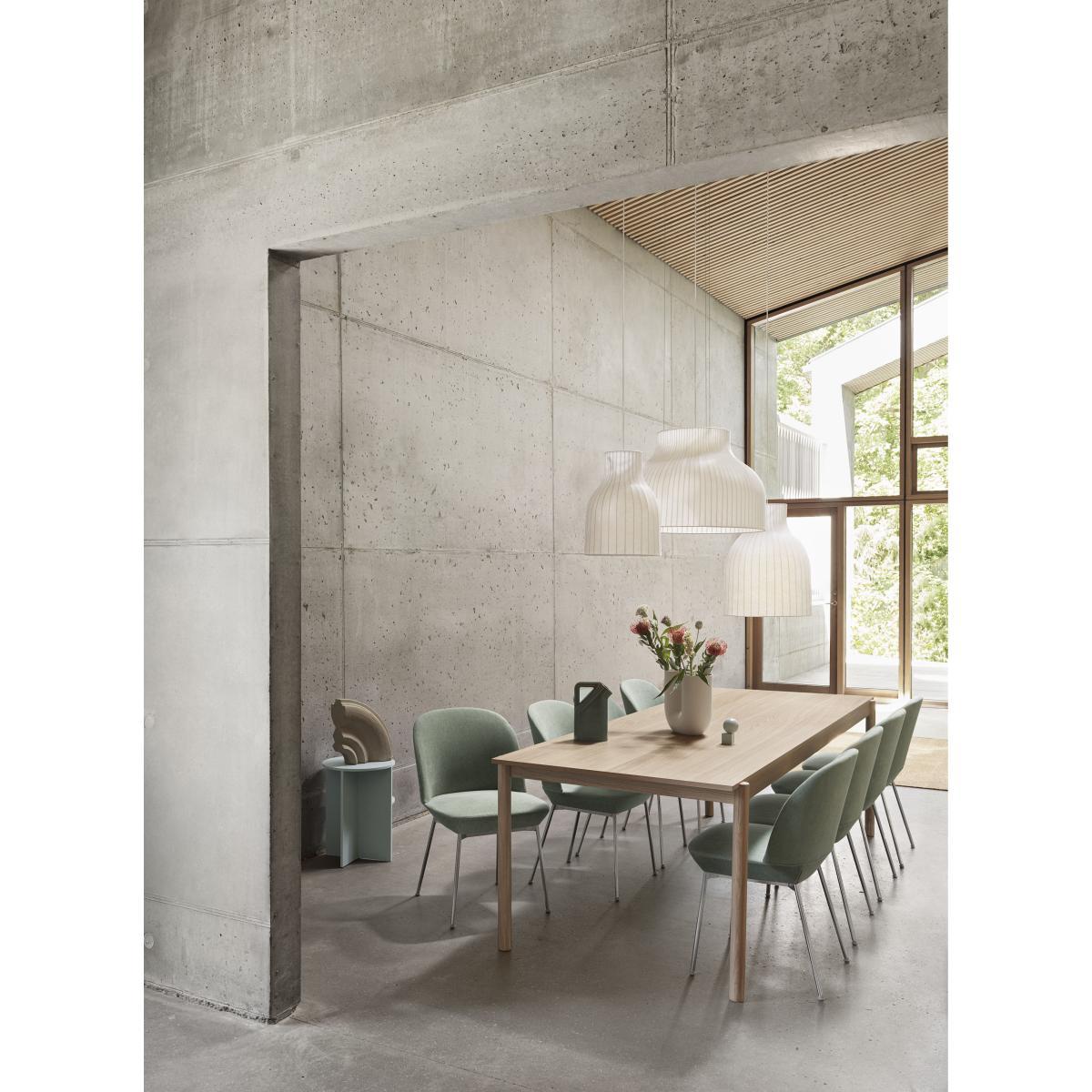Strand Open Pendant - / Ø 40 cm - Cocoon resin by Muuto White – image 4