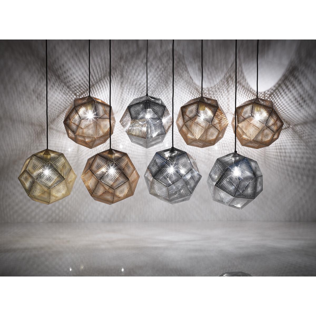 Etch Shade Pendant by Tom Dixon Silver – image 3