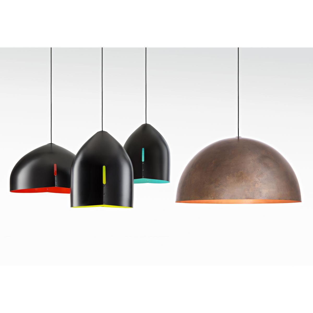 Oru Pendant - Ø 37 cm by Fabbian Red/Black – image 4