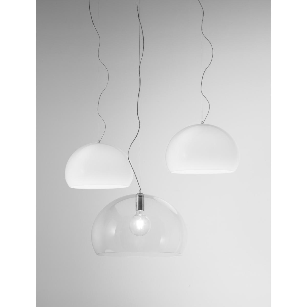 FL/Y Pendant - Ø 52 cm by Kartell Transparent – image 2