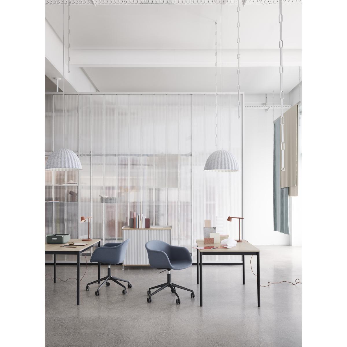Under The Bell Small Acoustic suspension - / Feutre - Ø 55 cm by Muuto Black – image 3
