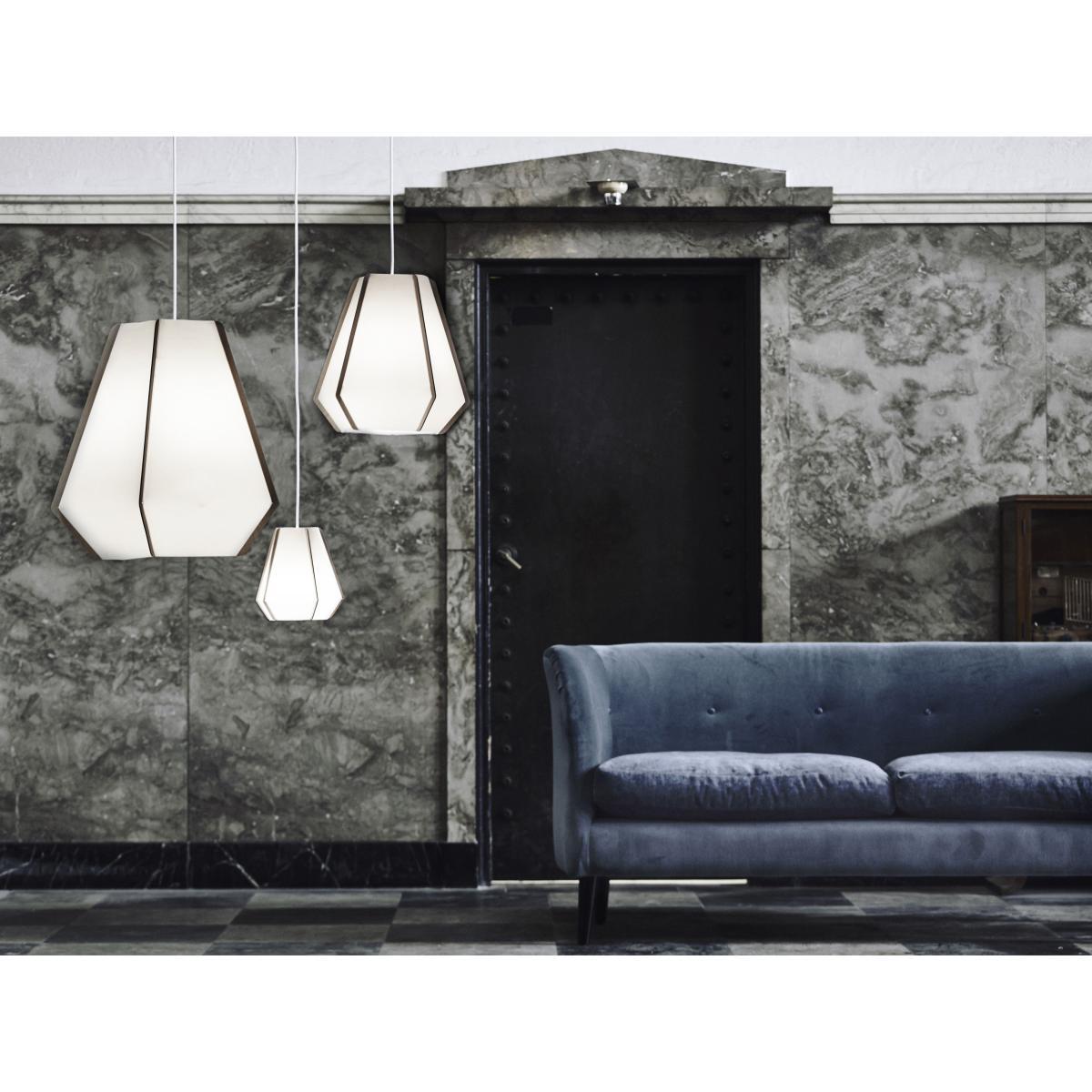 Lullaby P3 Pendant - Ø 59 x H 56 cm by Fritz Hansen White/Natural wood – image 3