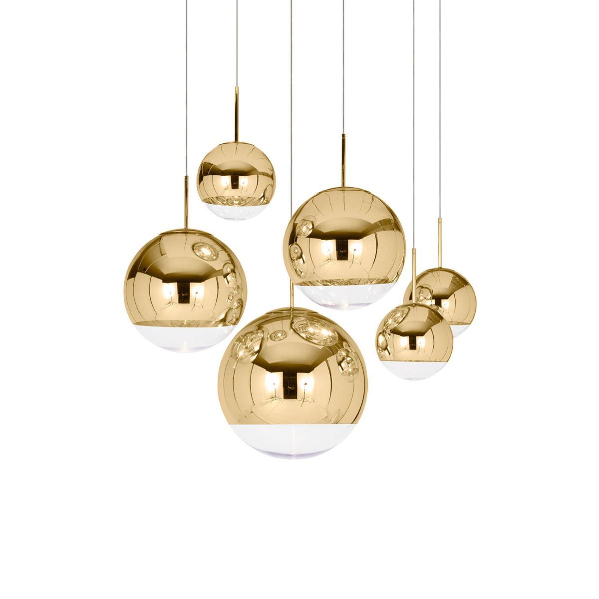 Mirror Ball Pendant by Tom Dixon Gold – image 2