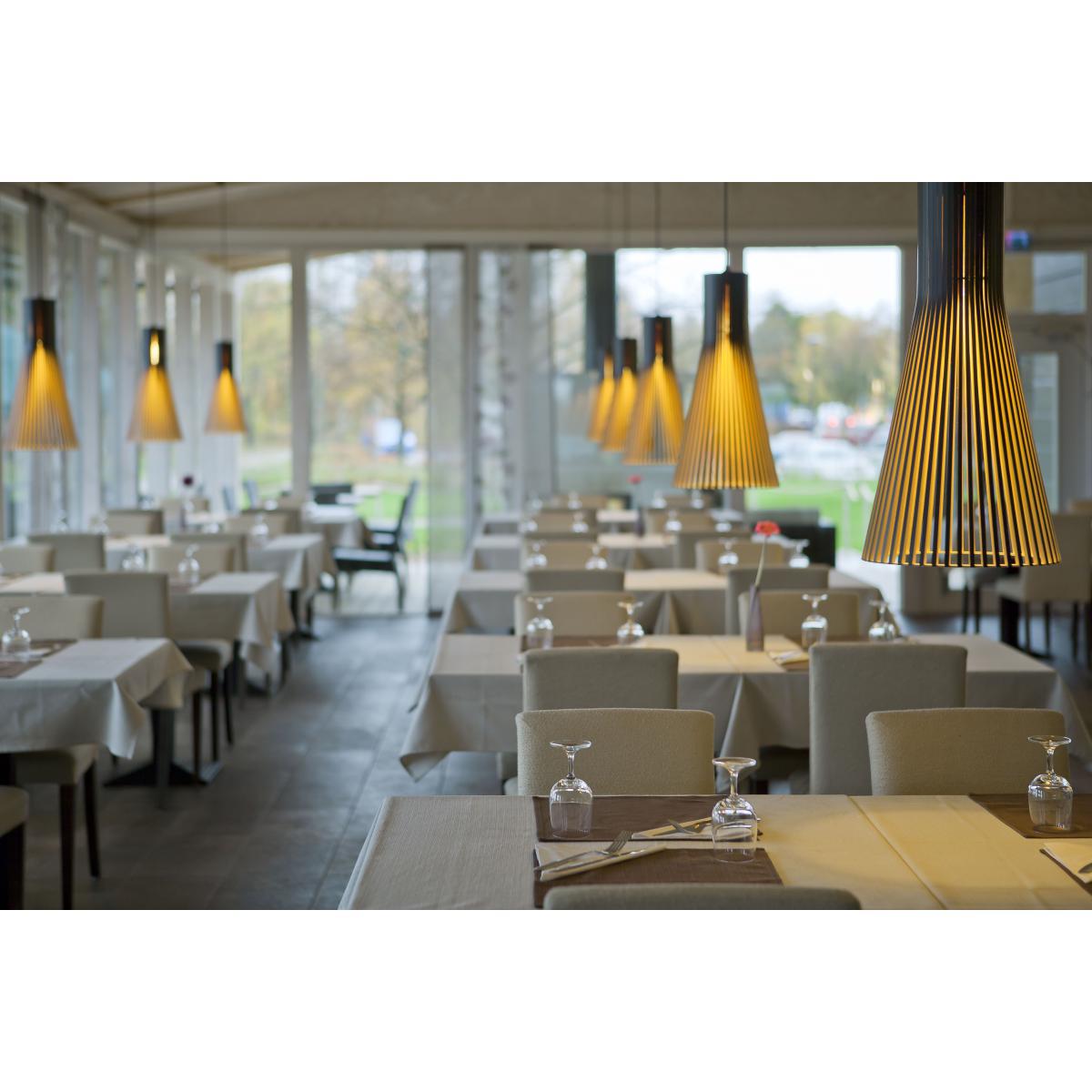 Secto L Pendant - / Ø 30 cm by Secto Design Black – image 4