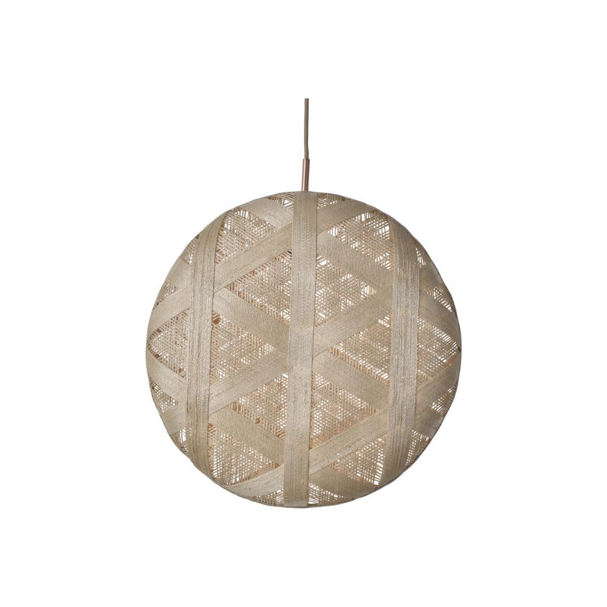 Chanpen Hexagon Pendant - Ø 52 cm by Forestier Beige