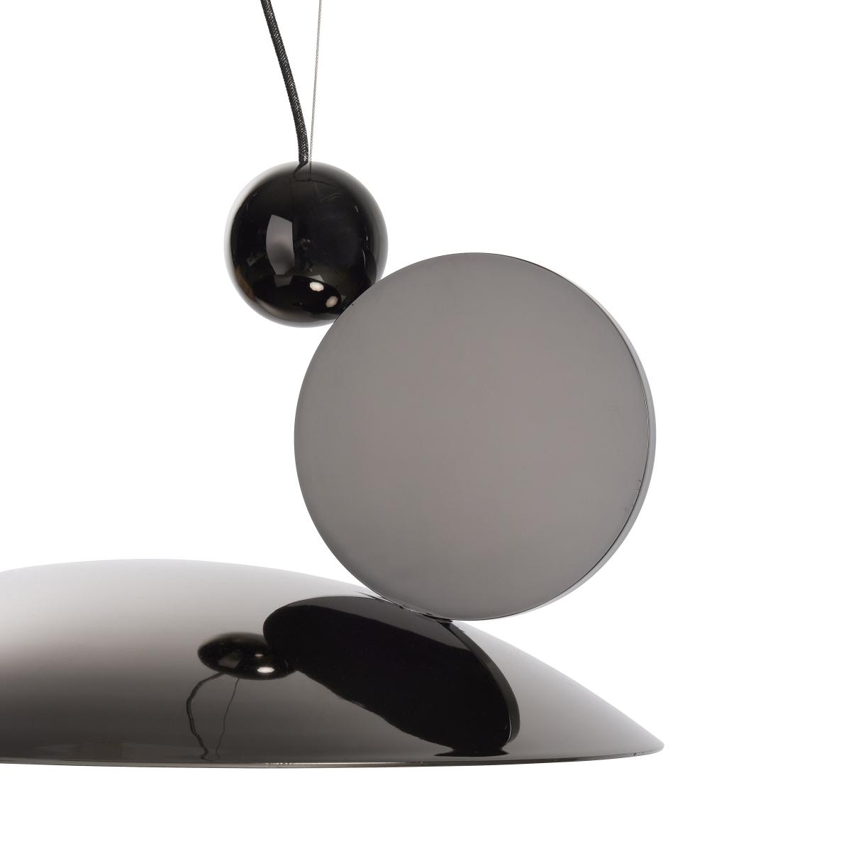 Equilibrium LED Pendant metal black / Ø 40 cm - Carpyen – image 3