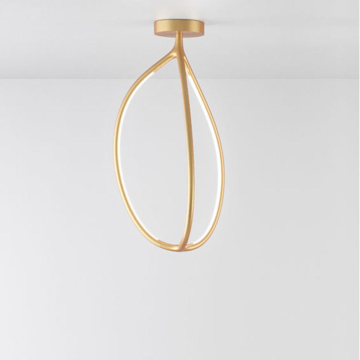 Arrival LED Pendant - / Small - H 70 cm / Bluetooth by Artemide Gold – image 1