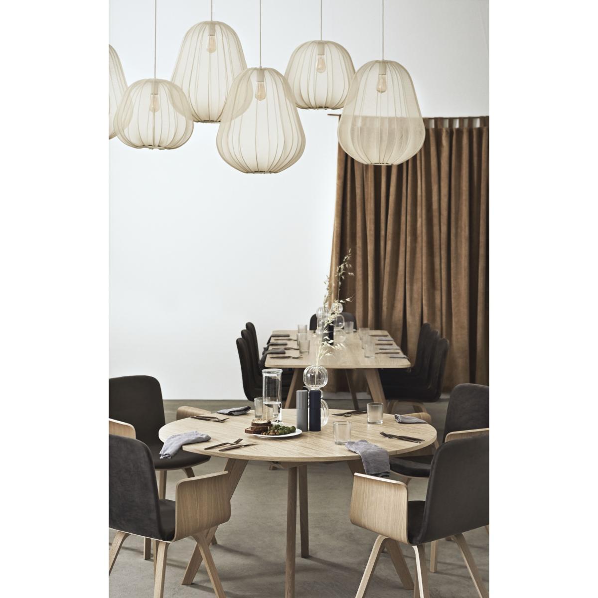 Balloon Large Pendant - / Translucent mesh - Ø 53 x H 60 cm by Bolia Grey – image 4