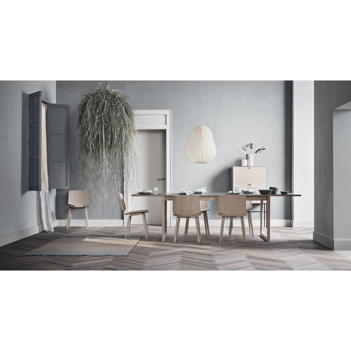 Balloon Large Pendant - / Translucent mesh - Ø 53 x H 60 cm by Bolia Grey – image 6