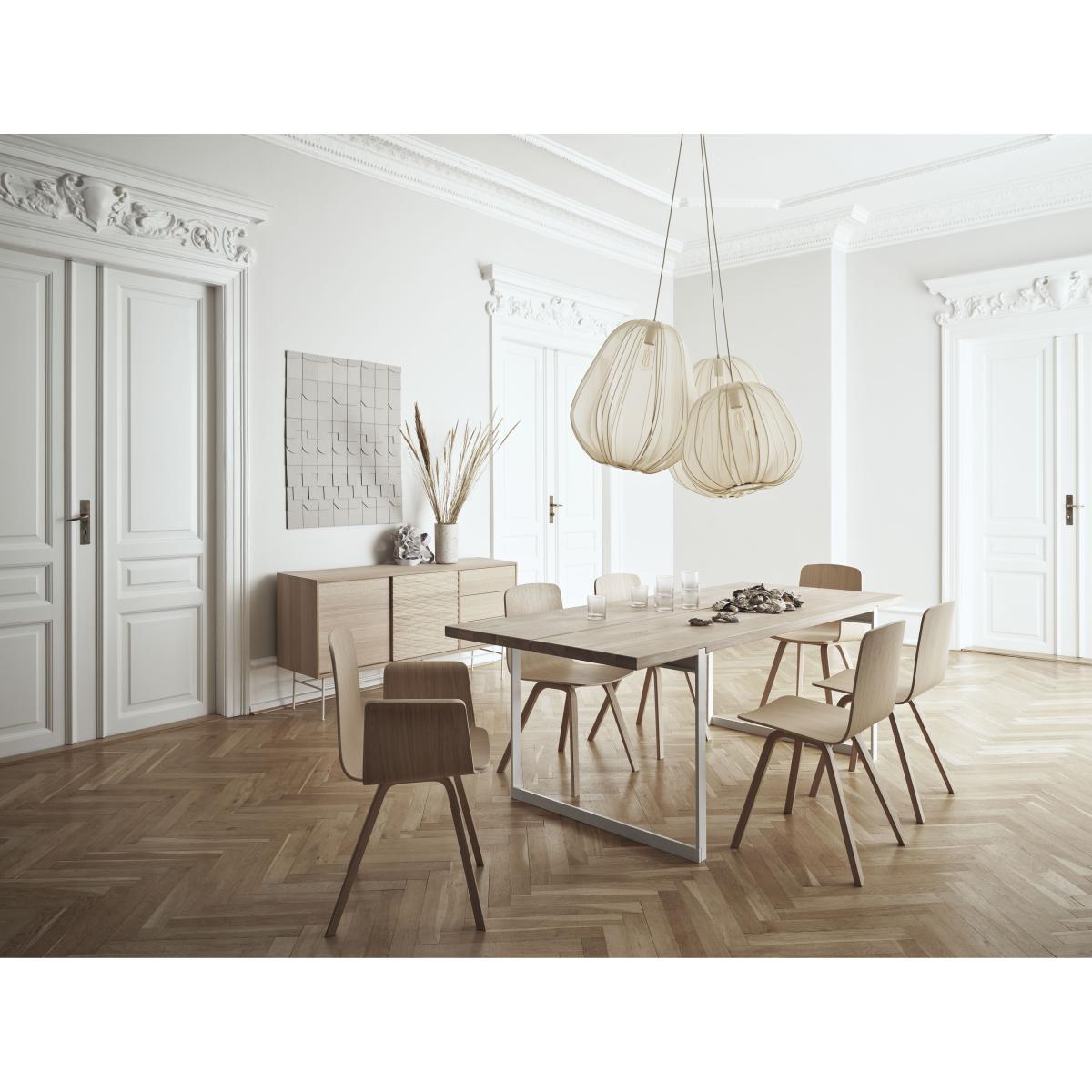 Balloon Large Pendant - / Translucent mesh - Ø 53 x H 60 cm by Bolia Grey – image 8