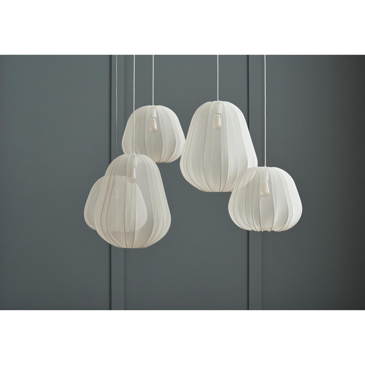 Balloon Large Pendant - / Translucent mesh - Ø 53 x H 60 cm by Bolia Grey – image 10