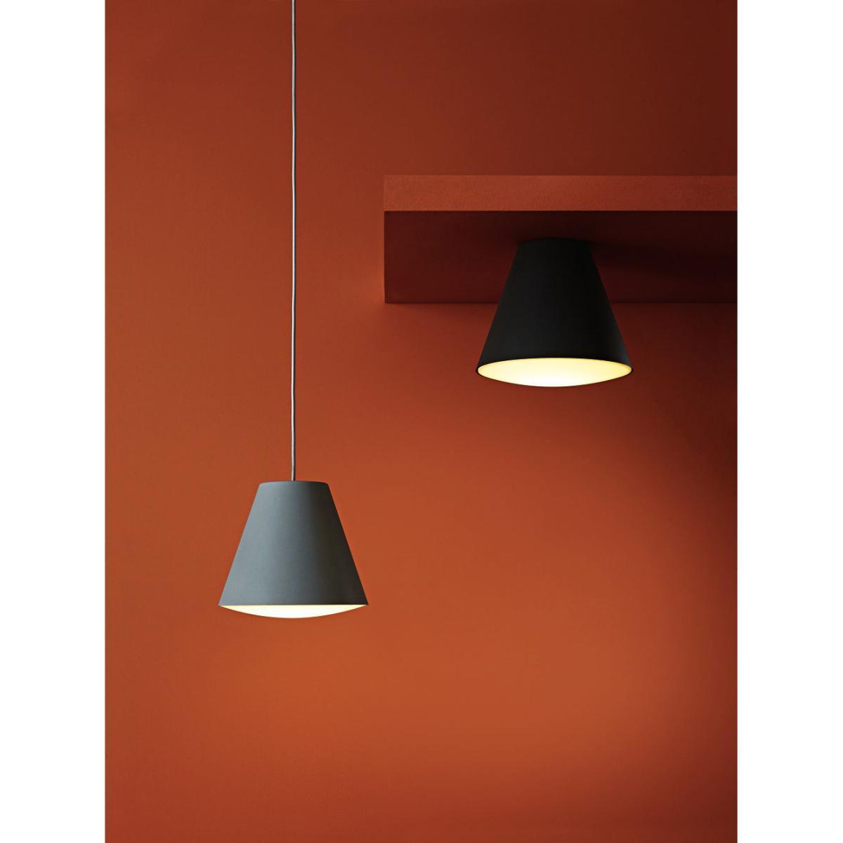Sinker Pendant - Ø 23 x H 19 cm by Hay Grey – image 2