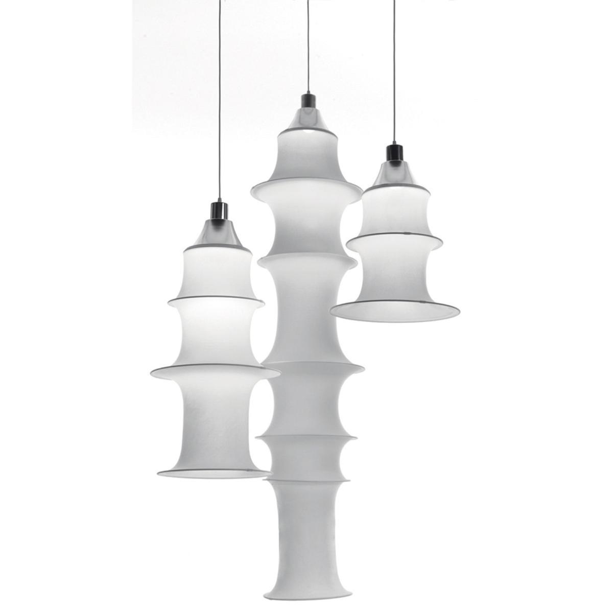 Falkland Pendant - H 85 cm by Danese Light White – image 2