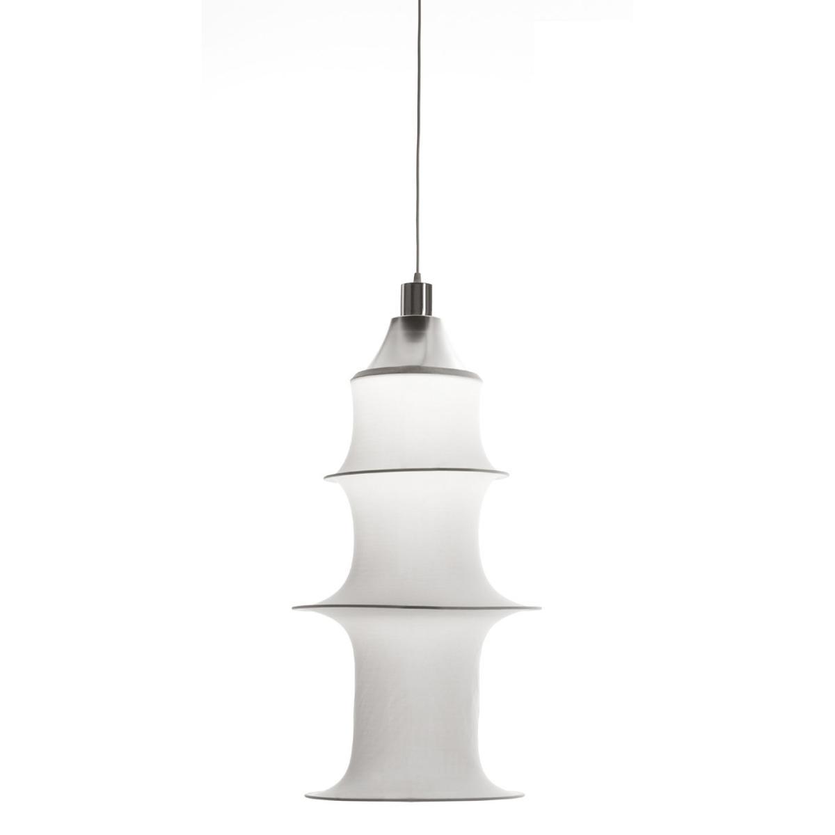 Falkland Pendant - H 85 cm by Danese Light White – image 6